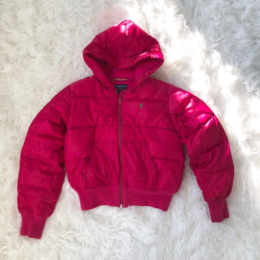 Girls Polo Puff Coat